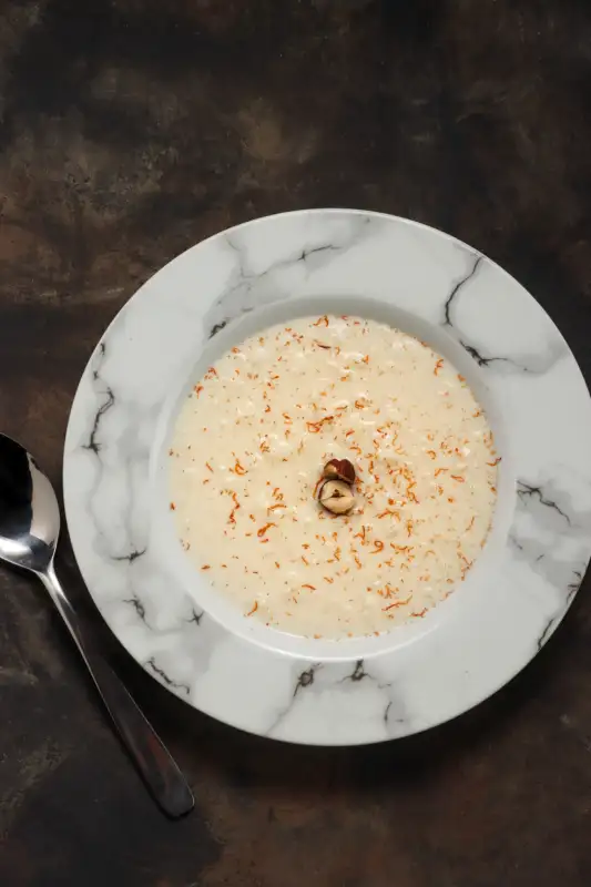 Arroz con leche de coco