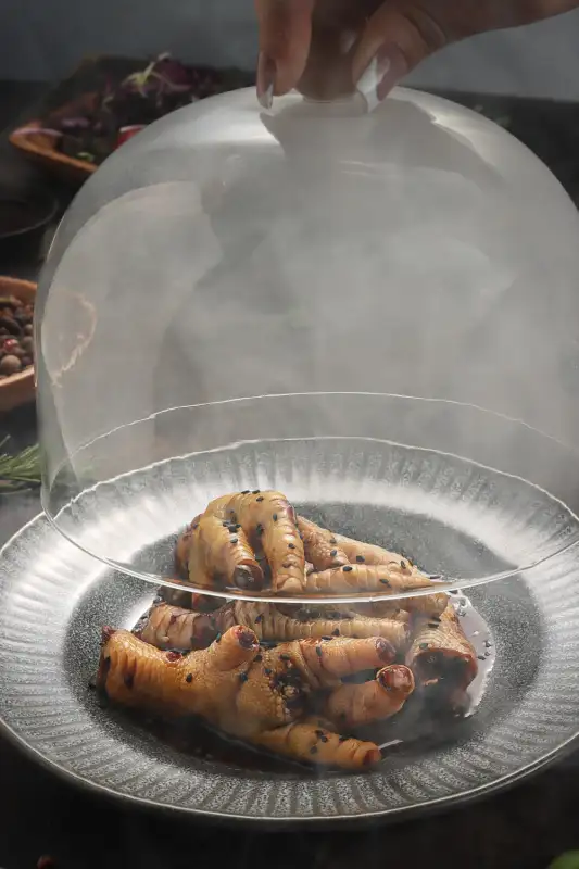 Garritas de pollo ahumadas